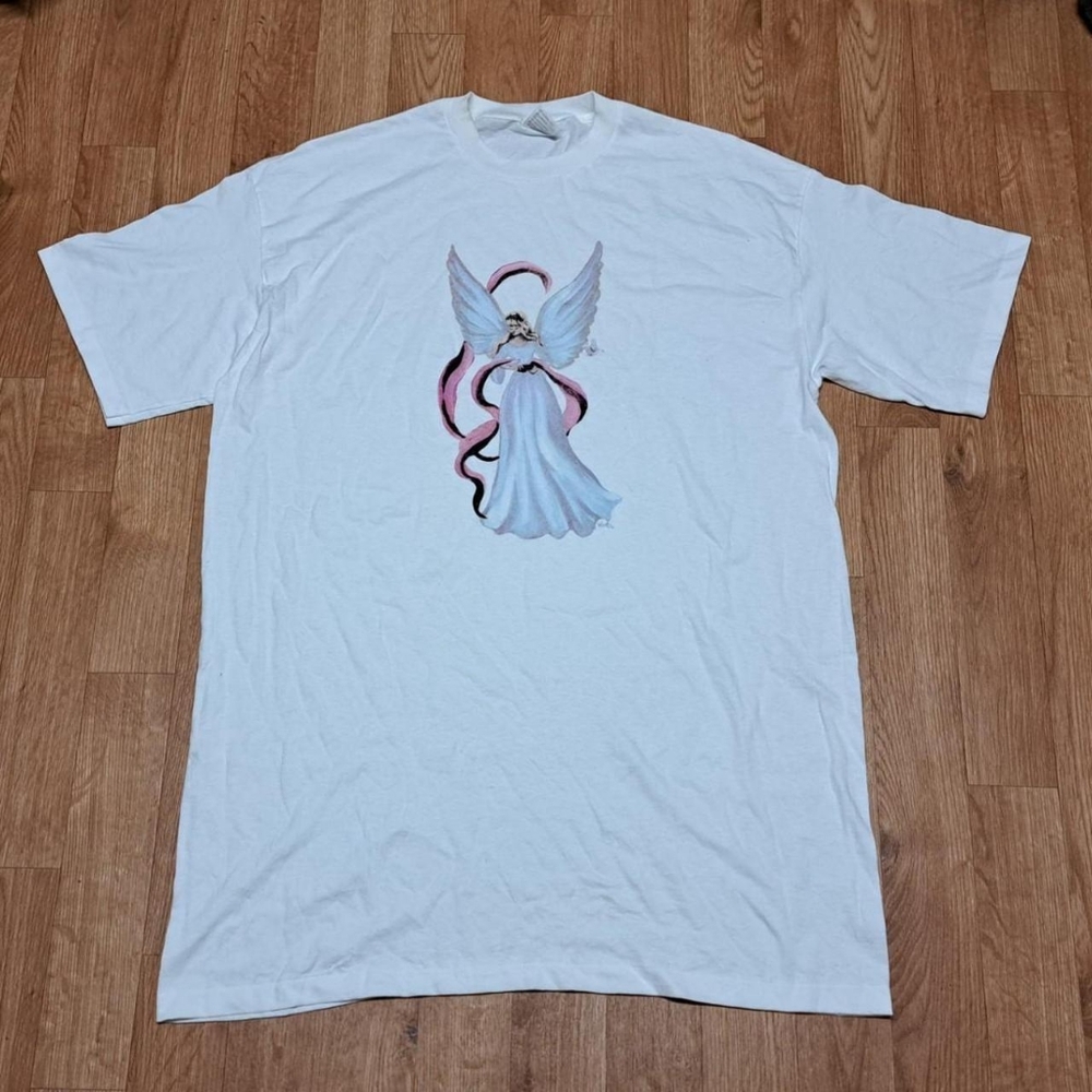 Vintage Ameri Tees Angel Graphic T-Shirt Made In USA